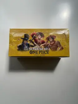 One Piece TCG Display 12x Mini Tin Pack Set VOL. 2 TS-02 TS02 English - Image 1