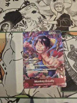 One Piece Monkey D Luffy Championship 2024 ST01-012 English Promo - Image 1