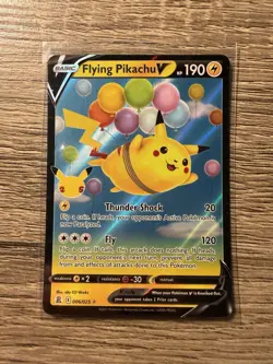 Nintendo Pokemon TCG Celebrations Pikachu Promo Holo Lot: Flying V/VMAX/Surfing - Image 2