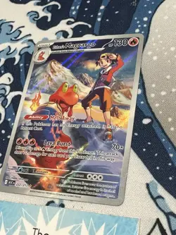Ethan's Magcargo 222/217 Illustration Rare Ascended Heroes Pokemon NM/M - Image 3