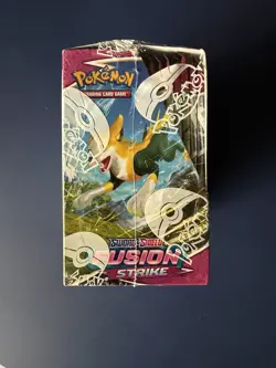 Pokemon TCG Sword and Shield Fusion Strike Booster Box NEW & SEALED With Acrylic - Image 3