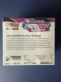 Pokemon TCG Sword and Shield Fusion Strike Booster Box NEW & SEALED With Acrylic - Image 4
