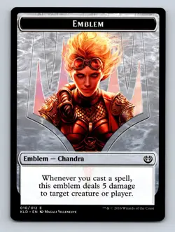 MTG Magic the Gathering Emblem 010/012 Emblem Regular - Image 1