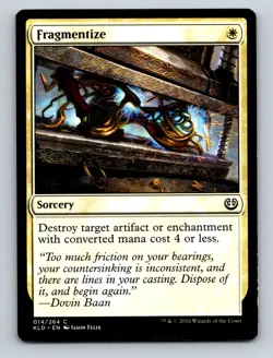 MTG Magic: The Gathering Fragmentize Kaladesh Regular - Image 1