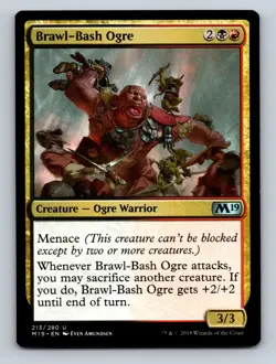 MTG Magic the Gathering Brawl-Bash Ogre Regular - Image 1