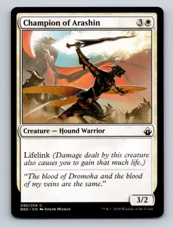 MTG Magic the Gathering Champion of Arashin Battlebond Regular - Image 1