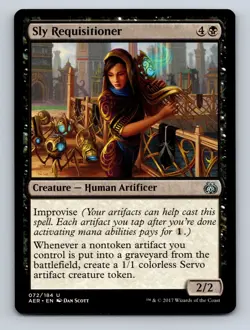 MTG Magic the Gathering Sly Requisitioner Regular - Image 1