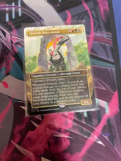 MTG - GISHATH SUN'S AVATAR - MYTHIC - NM - BORDERLESS - LCI - Image 1