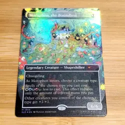 Morophon, the Boundless, THICK Display Commander Foil Secret Lair, MTG NM 002 - Image 1