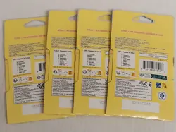 One Piece OP15 Adventure On Kami's Island Sleeved Booster Pack(Lot of 4) Sealed - Image 3