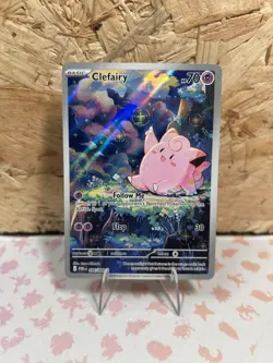 Clefairy 094/088 Perfect Order Full Art Illustration Rare Pokemon IR NM - Image 1