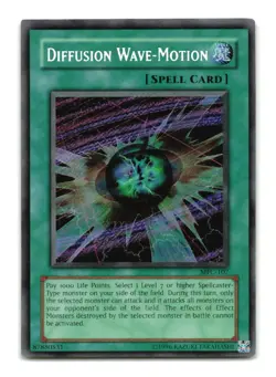 Diffusion Wave-Motion - MFC-107 Secret Rare - YuGiOh-LP - Image 1