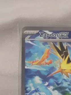 Zapdos ex 202/165 Scarlet & Violet 151 Holo Special Illustration Rare Pokemon - Image 3