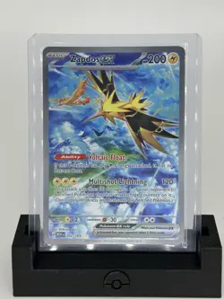 Zapdos ex 202/165 Special Illustration Rare - Scarlet & Violet 151 - Pokemon TCG - Image 1