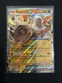 Pokemon TCG Card Regirock EX 101/182 Double Rare Destined Rivals (1) - Image 3