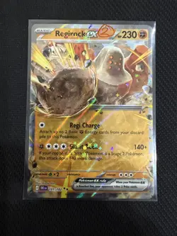 Pokemon TCG Card Regirock EX 101/182 Double Rare Destined Rivals (2) - Image 3