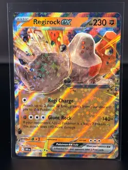 Regirock ex - 101/182 - Ultra Rare - Destined Rivals - NM/M - Pokemon Card - 42 - Image 1