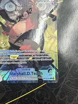 Marshall.D.Teach Alt Art Leader OP16-080 One Piece TCG B - Image 5