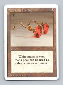 Sunglasses of Urza Revised Edition Non-Foil MTG LP - Image 1