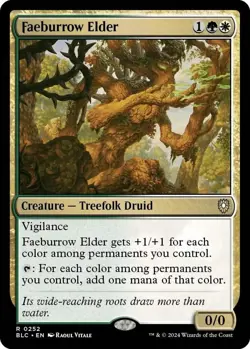 Faeburrow Elder [Bloomburrow Commander] Near Mint - Image 1