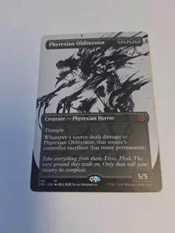 MTG Phyrexian Obliterator (Showcase) Phyrexia: All Will Be One - Image 1