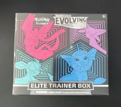 Pokemon TCG: Evolving Skies ETB Elite Trainer Box Umbreon Sealed Cards 820650808944 - Image 1