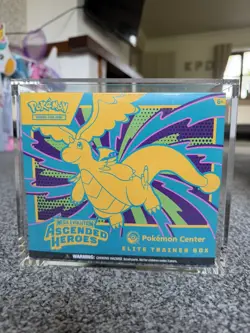 Pokemon TCG Ascended Heroes Pokemon Center ETB With Acrylic Case | New & Sealed - Image 1