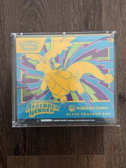Pokemon TCG Ascended Heroes Pokemon Center ETB With Acrylic Case | New & Sealed - Image 1