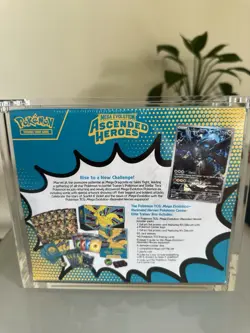 Ascended Heroes ETB Pokemon Center Exclusive New Sealed TCG With Acrylic Case - Image 2