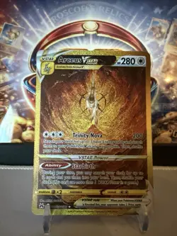 Pokemon TCG Arceus VSTAR GG70/GG70 Crown Zenith Galarian Gallery Rare - Image 1