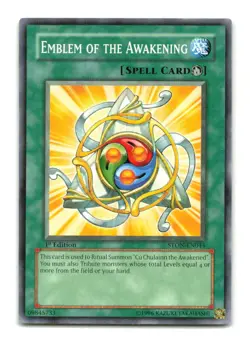 Emblem of the Awakening - STON-EN044 1st Edition - YuGiOh-LP - Image 1