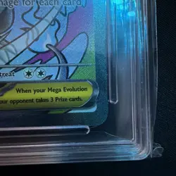 Mega Charizard X EX 023 Mega Evolution Promo Holo Pokemon Card Ace 9 Graded Slab - Image 5