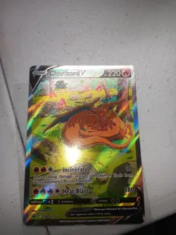 Charizard V SWSH260 Sword & Shield Promo Card and Mega Charizard X ex 023 - Image 1