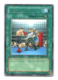 Guard Penalty - EOJ-EN045 1st Edition Rare - YuGiOh-LP - Image 1