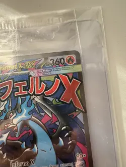 Mega Charizard X EX 023 M-P Promo Sealed Japanese Pokemon Card Full Art Holo - Image 2