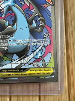 Pokemon Mega Charizard X ex 023 MEP Black Star Promo Card - MINT / Pack Fresh - Image 3