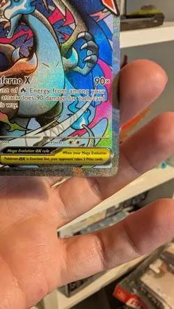 Mega Charizard X EX Pokemon TCG Card 023 UPC promo - Image 4