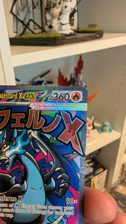 Mega Charizard X EX Pokemon TCG Card 023 UPC promo - Image 5
