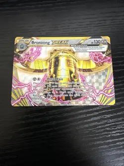 Pokemon TCG Bronzong Break XY Fates Collide Card 62/124 NM Condition - Image 1