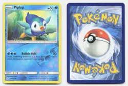 Piplup 54/236 Common Cosmic Eclipse Pokemon Reverse Holo DMG - Image 3