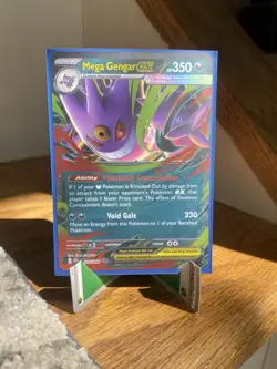 ✨Mega Gengar ex 056/094 Double Rare Phantasmal Flames Pokemon✨ - Image 1