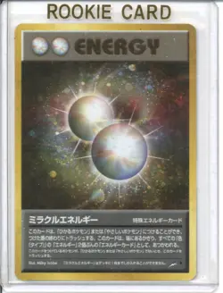 Pokemon Miracle Energy Holo Neo Destiny Japanese Playing Card Collectible - Image 1