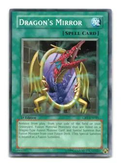 Dragon's Mirror - CRV-EN040 1st Edition - YuGiOh-LP - Image 1