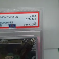 PSA 10 Lairon 184/167 Illustration Rare IR Twilight Masquerade Pokemon GEM Mint - Image 4