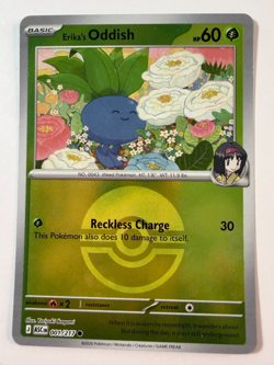 Erika's Oddish Pokeball Reverse Holo 001/217 - Ascended Heroes ASC Pokemon NM/M - Image 1