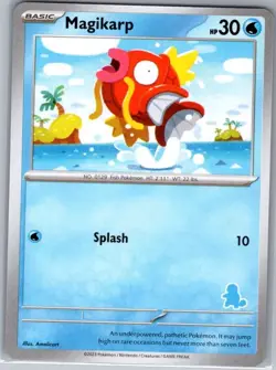 Magikarp Non Holo My First Battle - Pokemon Card - NM - Image 1