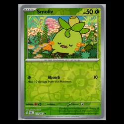 Obsidian Flames - Smoliv - 019/197 - Reverse Holo - Pokemon TCG - Image 1