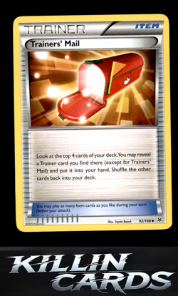 Trainers' Mail 92/108 Pokemon Uncommon XY - Roaring Skies Card LP - Image 1