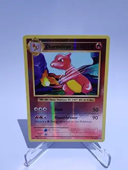 CHARMELEON 10/108 Evolutions Reverse Holo Pokemon Card NM - Image 1