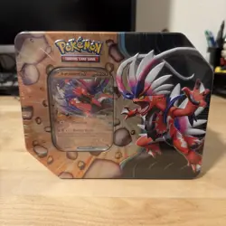 Pokemon TCG Slashing Legends Koraidon ex Tin Factory Sealed 2025 - Image 3